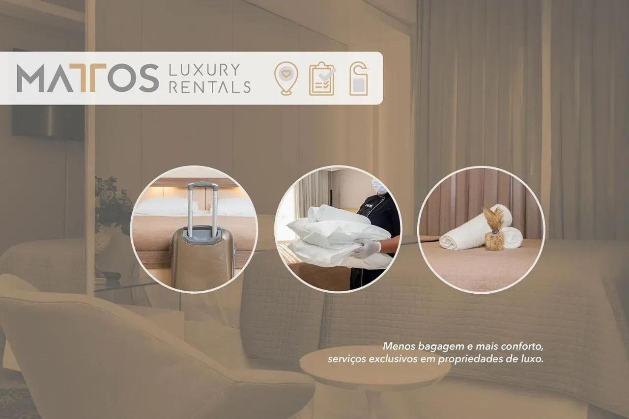 Aion Suites 205 - Lindo Apartamento Com Vista Para O Mar, A 60M Da Praia De Bombinhas, Com Piscina E Academia No Rooftop. Екстериор снимка